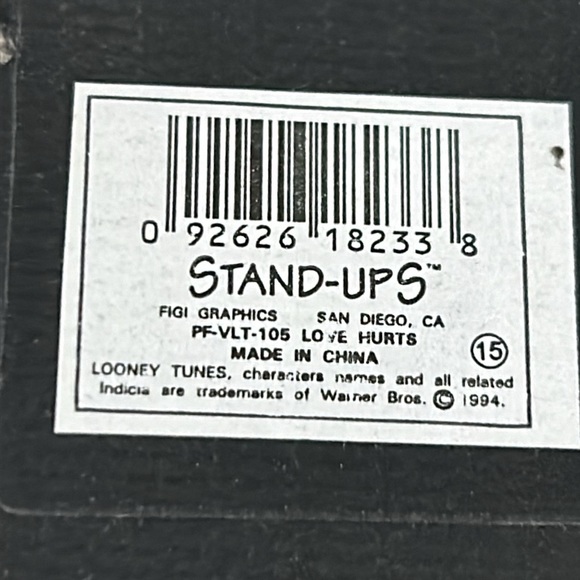 🖤1994💕RARE DESIGN💕Tweety & Sylvester stand-up picture frame - Picture 9 of 17